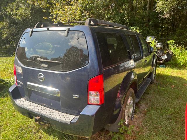 5N1AR18U56C672937 - 2006 NISSAN PATHFINDER LE BLUE photo 4