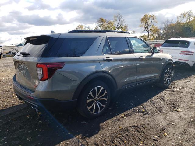 1FM5K8GC0LGB44864 - 2020 FORD EXPLORER ST GREEN photo 3