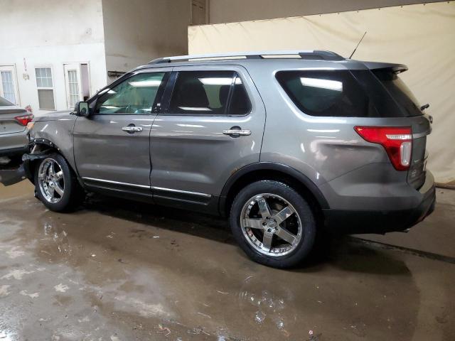 1FM5K8F81DGA39040 - 2013 FORD EXPLORER LIMITED GRAY photo 2