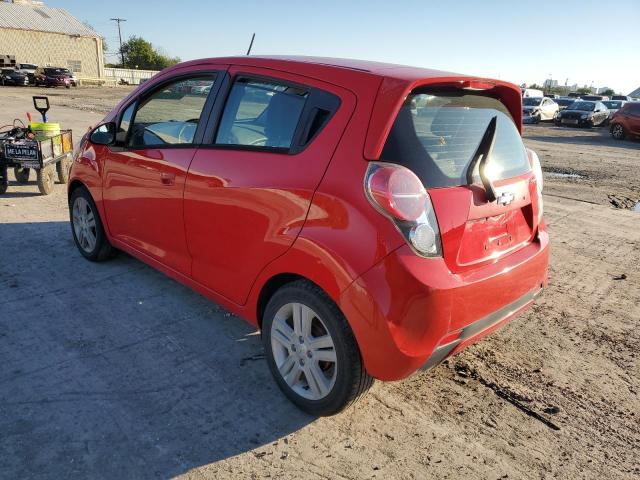 KL8CD6S93FC751948 - 2015 CHEVROLET SPARK 1LT RED photo 2