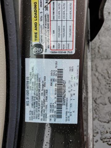 3FAHP06Z96R189427 - 2006 FORD FUSION S CHARCOAL photo 12