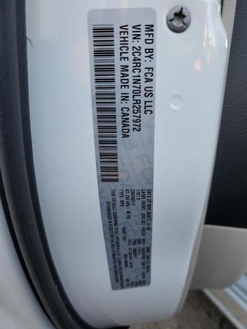 2C4RC1N70LR257972 - 2020 CHRYSLER PACIFICA HYBRID LIMITED WHITE photo 13