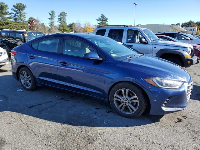 5NPD84LFXHH142159 - 2017 HYUNDAI ELANTRA SE BLUE photo 4