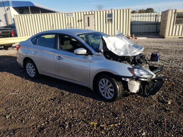 3N1AB7AP7HY269877 - 2017 NISSAN SENTRA S SILVER photo 4