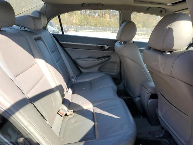 1HGFA16908L110111 - 2008 HONDA CIVIC EXL შავი ფოტო 10