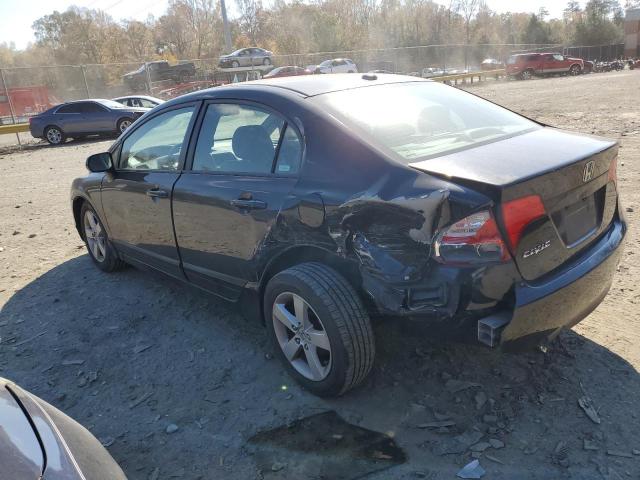 1HGFA16908L110111 - 2008 HONDA CIVIC EXL შავი ფოტო 2