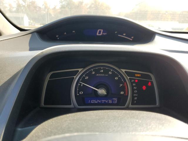 1HGFA16908L110111 - 2008 HONDA CIVIC EXL შავი ფოტო 9