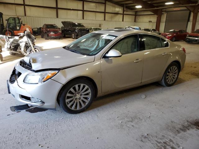 2G4GP5EC2B9186526 - 2011 BUICK REGAL CXL BEIGE photo 1