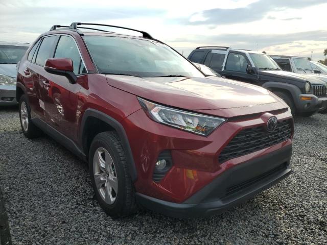 2T3W1RFV7LC085242 - 2020 TOYOTA RAV4 XLE BURGUNDY photo 4