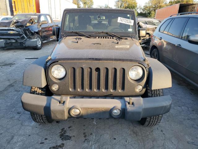 1C4HJWDG2FL664866 - 2015 JEEP WRANGLER U SPORT BLACK photo 5