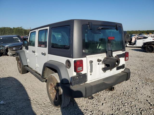 1C4BJWKG0DL675824 - 2013 JEEP WRANGLER U SPORT WHITE photo 2