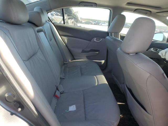 19XFB2F9XCE313655 - 2012 HONDA CIVIC EXL Մոխրագույն լուսանկար 10