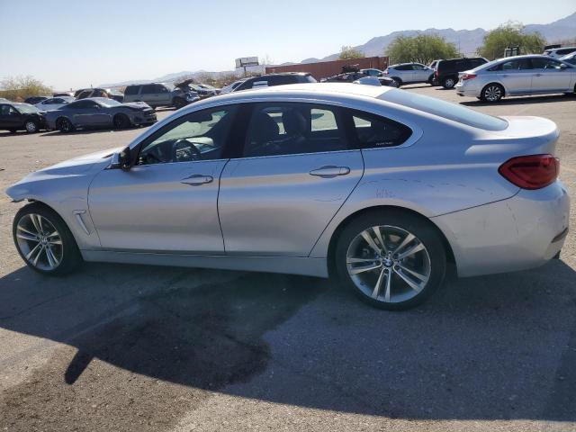 WBA4J1C52JBG77164 - 2018 BMW 430I GRAN COUPE SILVER photo 2