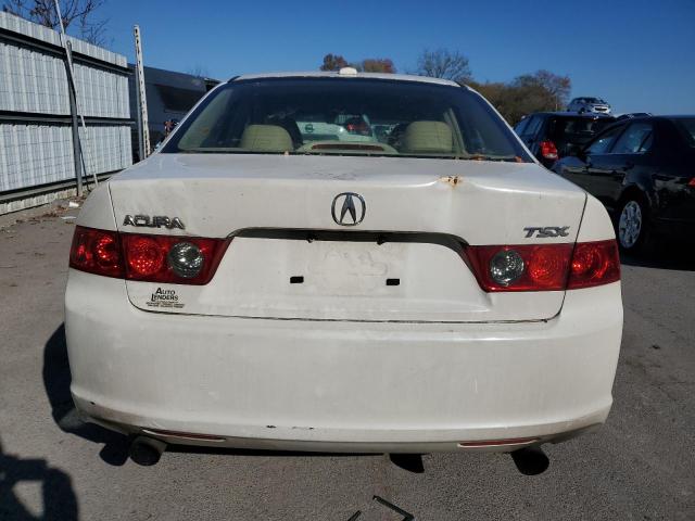 JH4CL96836C003938 - 2006 ACURA TSX WHITE photo 6