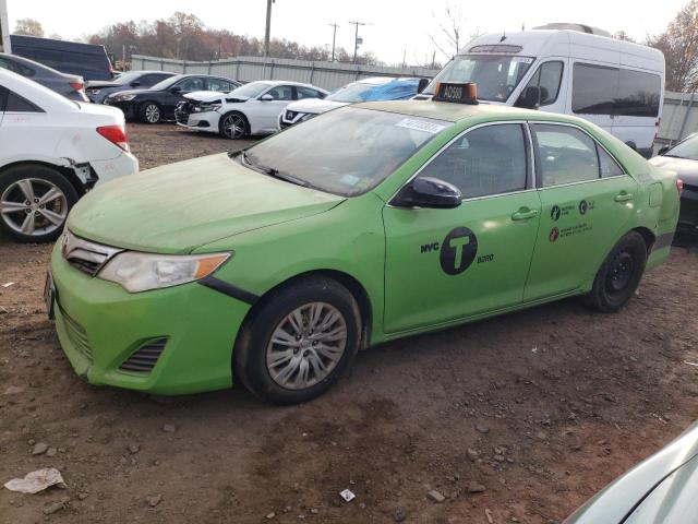 4T4BF1FKXER344071 - 2014 TOYOTA CAMRY L GREEN photo 1