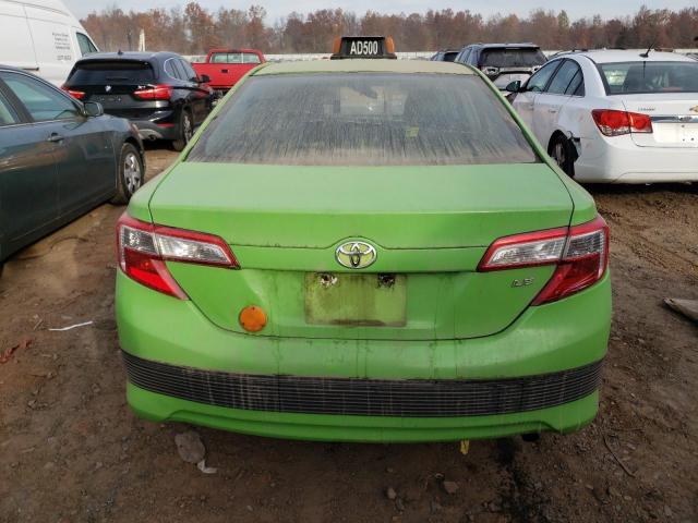 4T4BF1FKXER344071 - 2014 TOYOTA CAMRY L GREEN photo 6