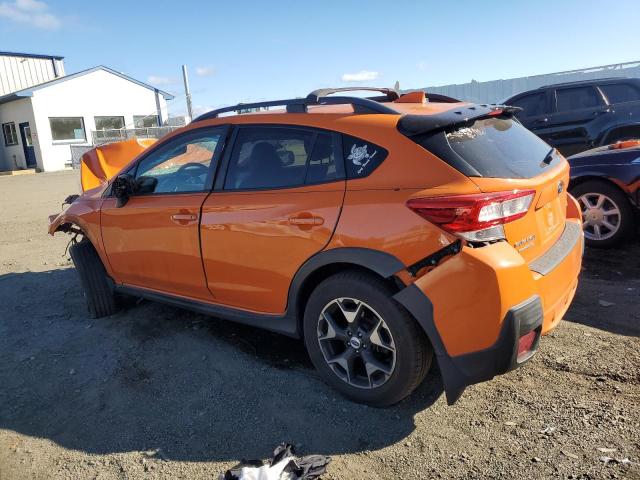 JF2GTADC1JH228657 - 2018 SUBARU CROSSTREK PREMIUM ORANGE photo 2