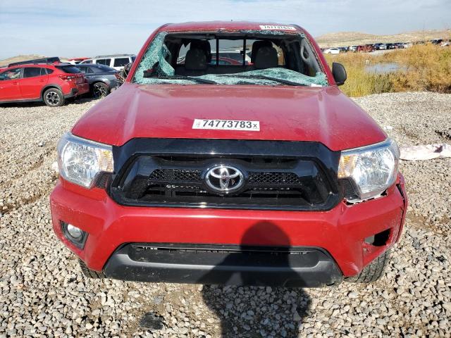 5TFUU4EN5FX139641 - 2015 TOYOTA TACOMA ACCESS CAB წითელი ფოტო 5