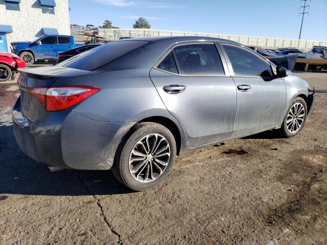 5YFBURHEXFP279246 - 2015 TOYOTA COROLLA L CHARCOAL photo 3