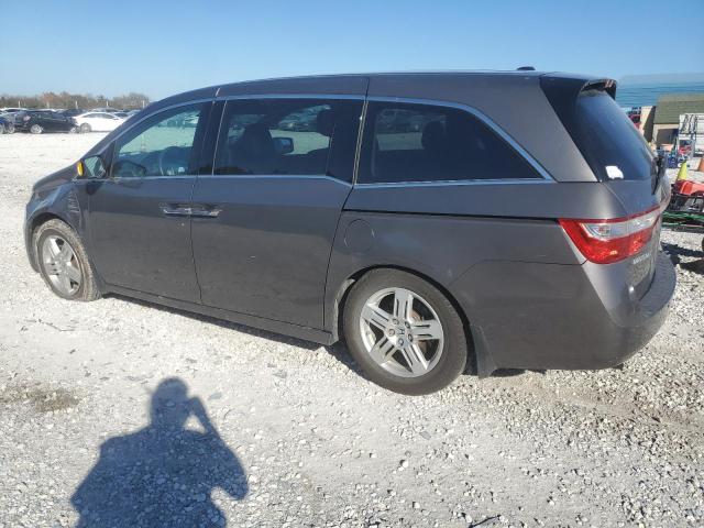 5FNRL5H98BB031886 - 2011 HONDA ODYSSEY TOURING GRAY photo 2