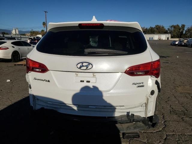 5XYZTDLB5GG323824 - 2016 HYUNDAI SANTA FE S WHITE photo 6