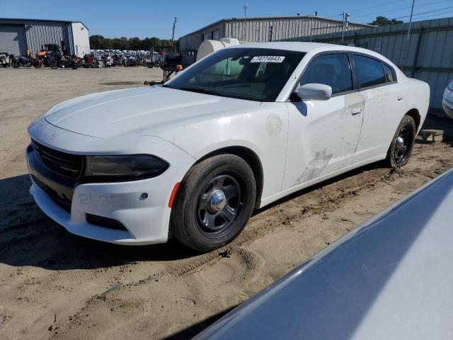 2C3CDXAT5MH588681 - 2021 DODGE CHARGER POLICE WHITE photo 1