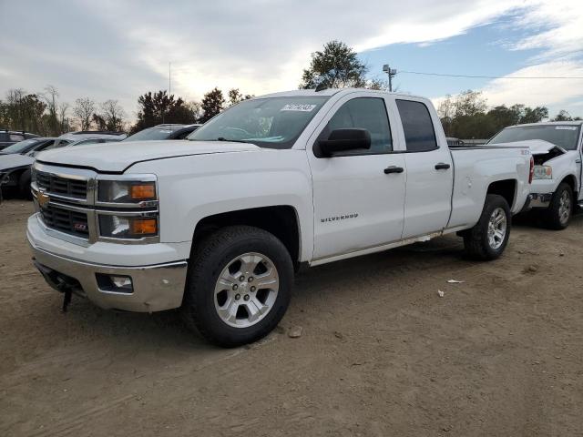 1GCVKREC4EZ215407 - 2014 CHEVROLET SILVERADO K1500 LT WHITE photo 1