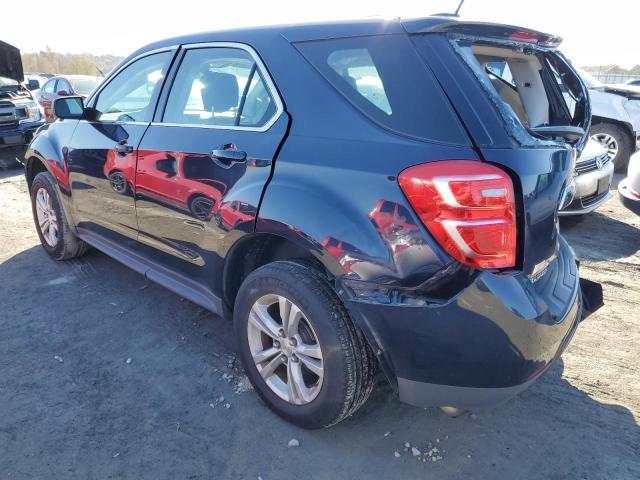 2GNALBEK1H1536349 - 2017 CHEVROLET EQUINOX LS BLUE photo 2