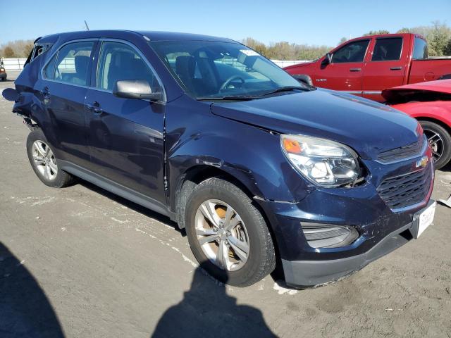 2GNALBEK1H1536349 - 2017 CHEVROLET EQUINOX LS BLUE photo 4