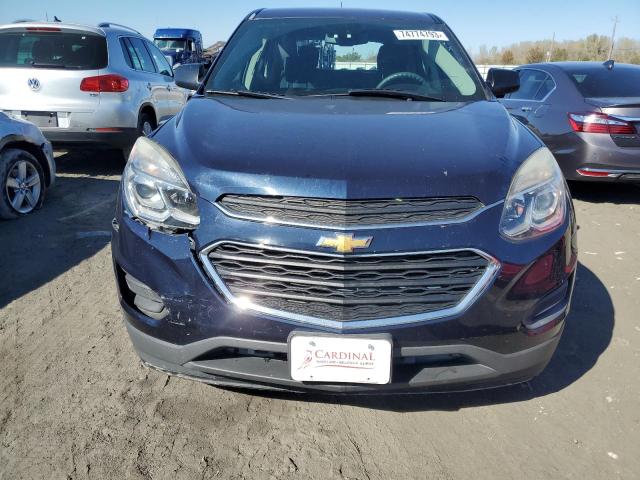 2GNALBEK1H1536349 - 2017 CHEVROLET EQUINOX LS BLUE photo 5