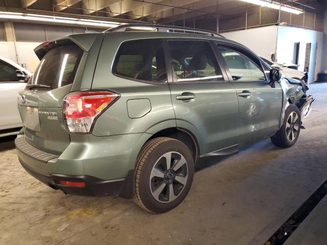 JF2SJAJC3HH517604 - 2017 SUBARU FORESTER 2.5I LIMITED GREEN photo 3