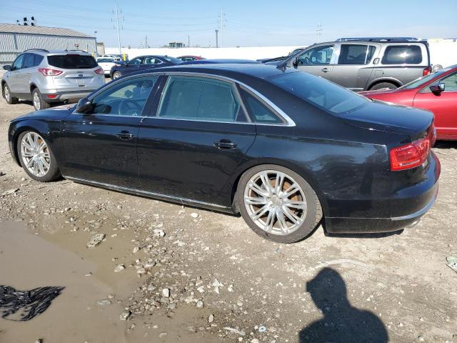 WAURGAFD3DN012717 - 2013 AUDI A8 L QUATTRO BLACK photo 2