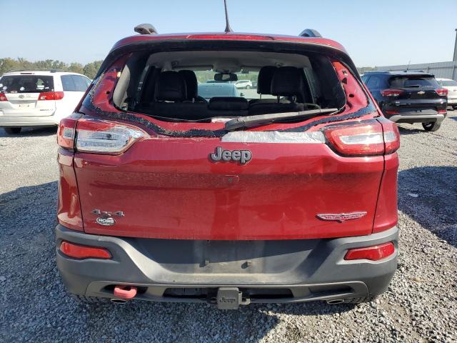 1C4PJMBS7HW656089 - 2017 JEEP CHEROKEE TRAILHAWK ბურგუნდია ფოტო 6