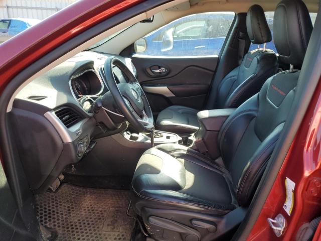 1C4PJMBS7HW656089 - 2017 JEEP CHEROKEE TRAILHAWK ბურგუნდია ფოტო 7