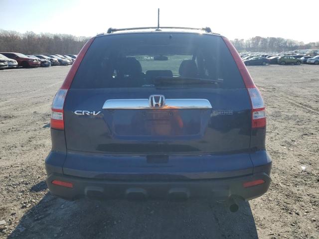 5J6RE48718L035832 - 2008 HONDA CR-V EXL BLUE photo 6