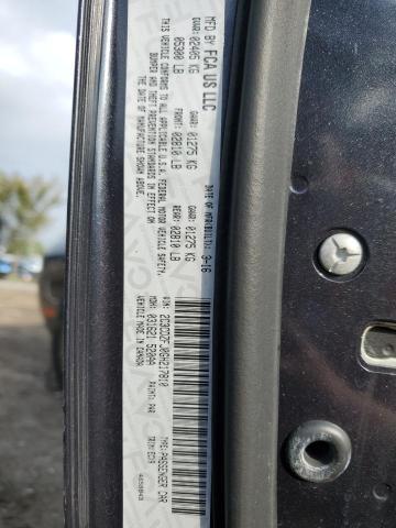 2C3CDZFJ0GH217810 - 2016 DODGE CHALLENGER R/T SCAT PACK GRAY photo 13