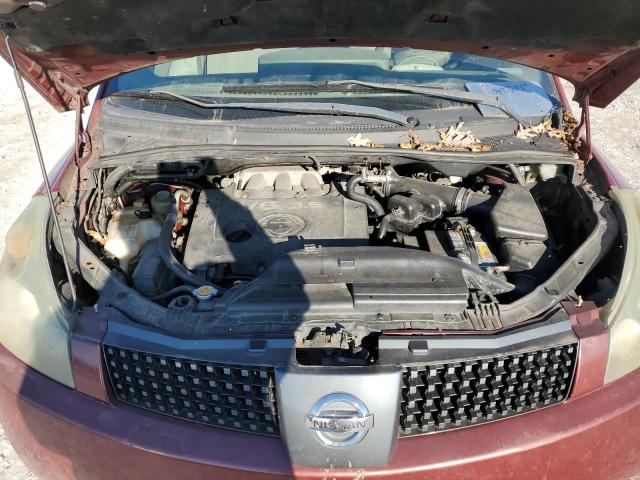 5N1BV28U65N136006 - 2005 NISSAN QUEST S RED photo 12