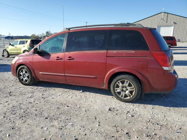 5N1BV28U65N136006 - 2005 NISSAN QUEST S RED photo 2