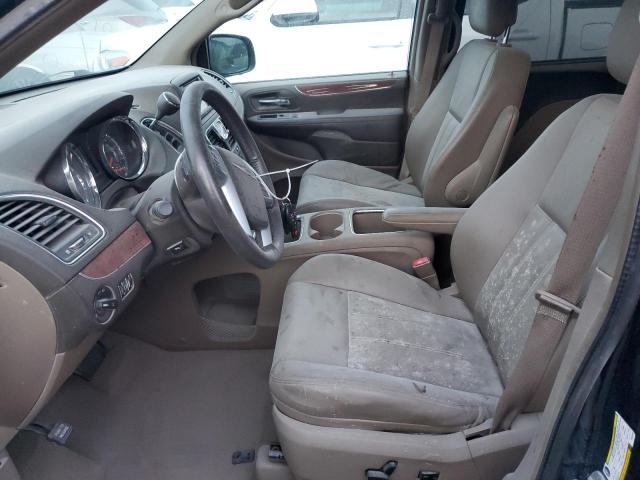 2C4RC1CGXCR326797 - 2012 CHRYSLER TOWN & COU TOURING L BLUE photo 7