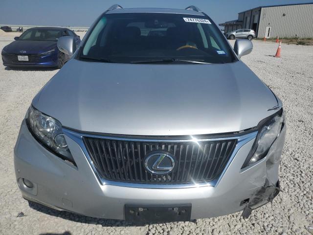 2T2BK1BA1BC102359 - 2011 LEXUS RX 350 SILVER photo 5