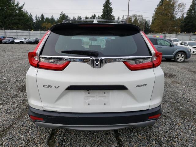 2HKRW5H39KH401716 - 2019 HONDA CR-V LX WHITE photo 6