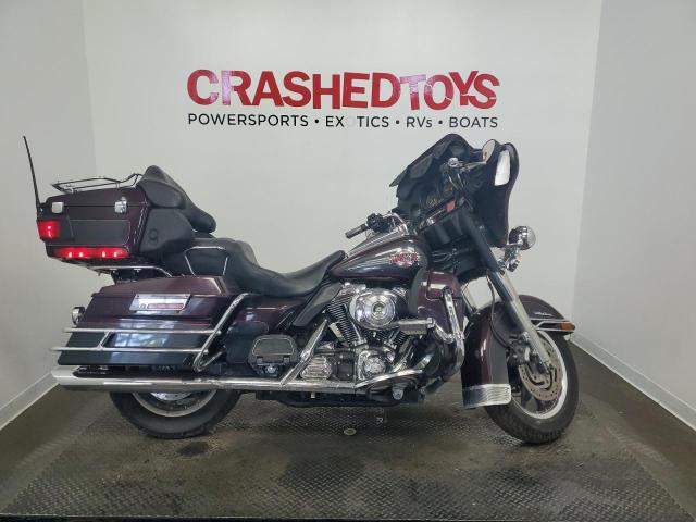 1HD1FCW115Y664481 - 2005 HARLEY-DAVIDSON FLHTCUI 勃艮第红 照片 1