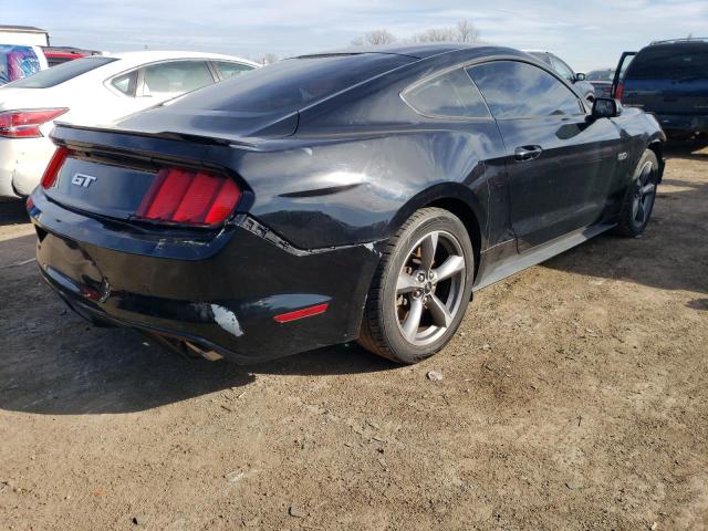 1FA6P8CF8H5207731 - 2017 FORD MUSTANG GT BLACK photo 3