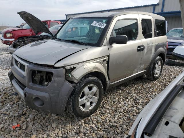 5J6YH285X3L019384 - 2003 HONDA ELEMENT EX BEIGE photo 1