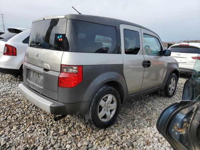 5J6YH285X3L019384 - 2003 HONDA ELEMENT EX BEIGE photo 3