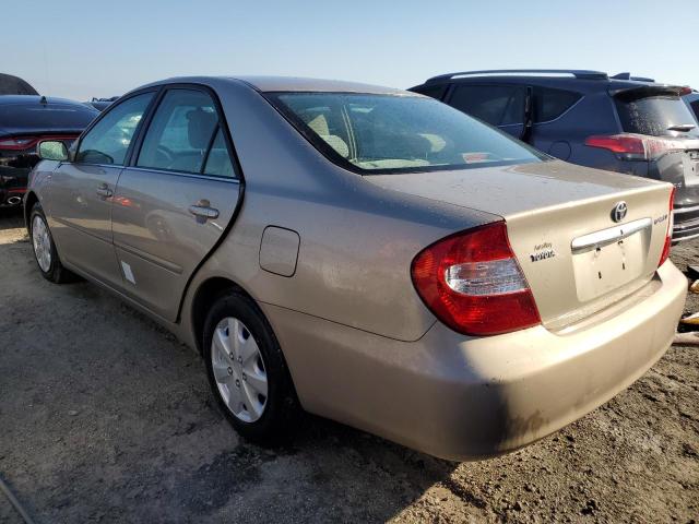 4T1BE32K93U258035 - 2003 TOYOTA CAMRY LE GOLD photo 2