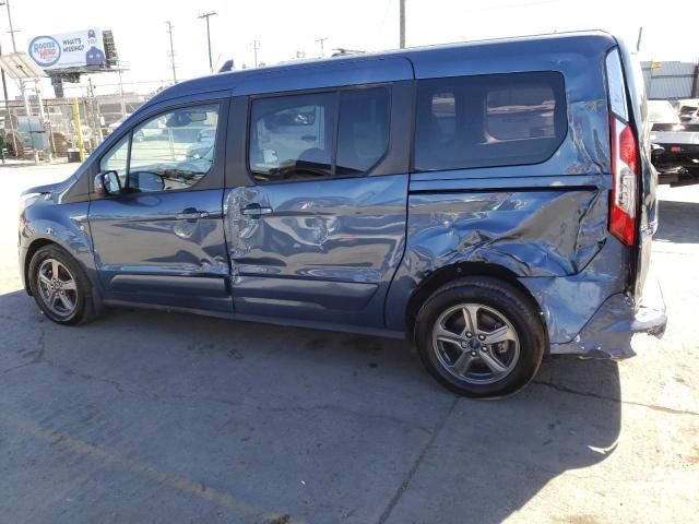 NM0GE9G28N1534678 - 2022 FORD TRANSIT CO TITANIUM BLUE photo 2