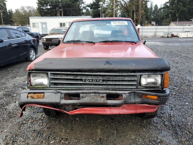 JT4RN50R1H0296629 - 1987 TOYOTA PICKUP 1/2 TON RN50 RED photo 5