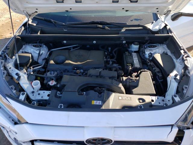 2T3P1RFVXKW014456 - 2019 TOYOTA RAV4 XLE WHITE photo 12