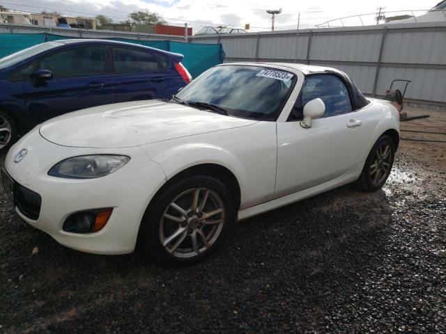 JM1NC25F090200301 - 2009 MAZDA MX-5 MIATA WHITE photo 1